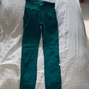 Lululemon fast and free leggings.